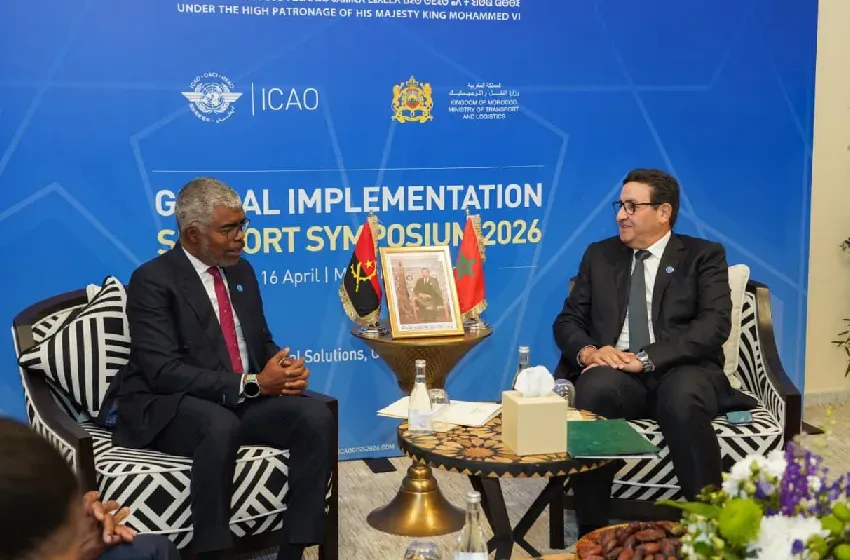 Strengthening Transport Cooperation: Moroccan and Angolan Ministers Meet in Marrakech