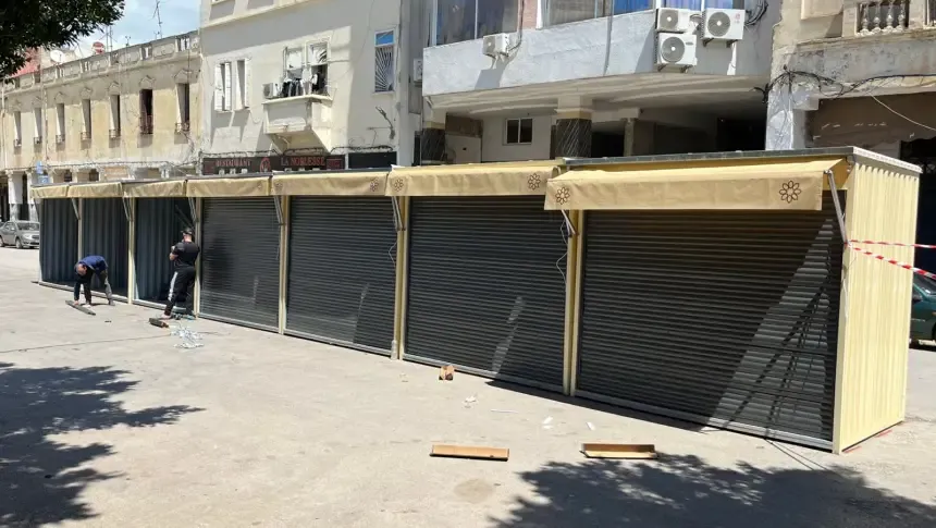 Temporary Kiosks Established in Fez Ahead of Marché Central Demolition and Reconstruction