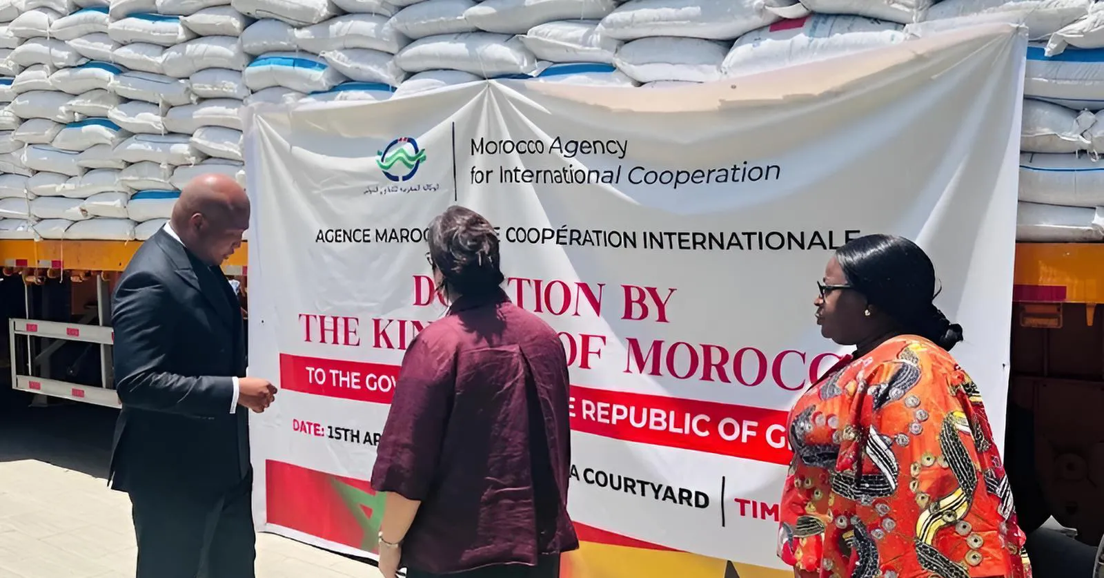 Morocco Strengthens Partnership with Ghana by Providing Fertilizers to Enhance Food Security