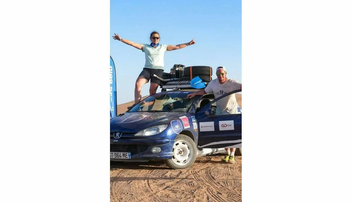 Marlène and Mickaël Dumont Return from the 206 Raid in Morocco