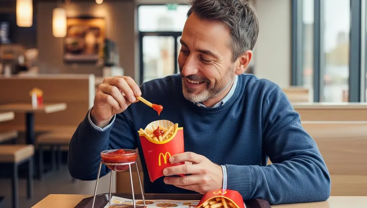 Transform Your McDonald's Fries Box into a Convenient Sauce Holder
