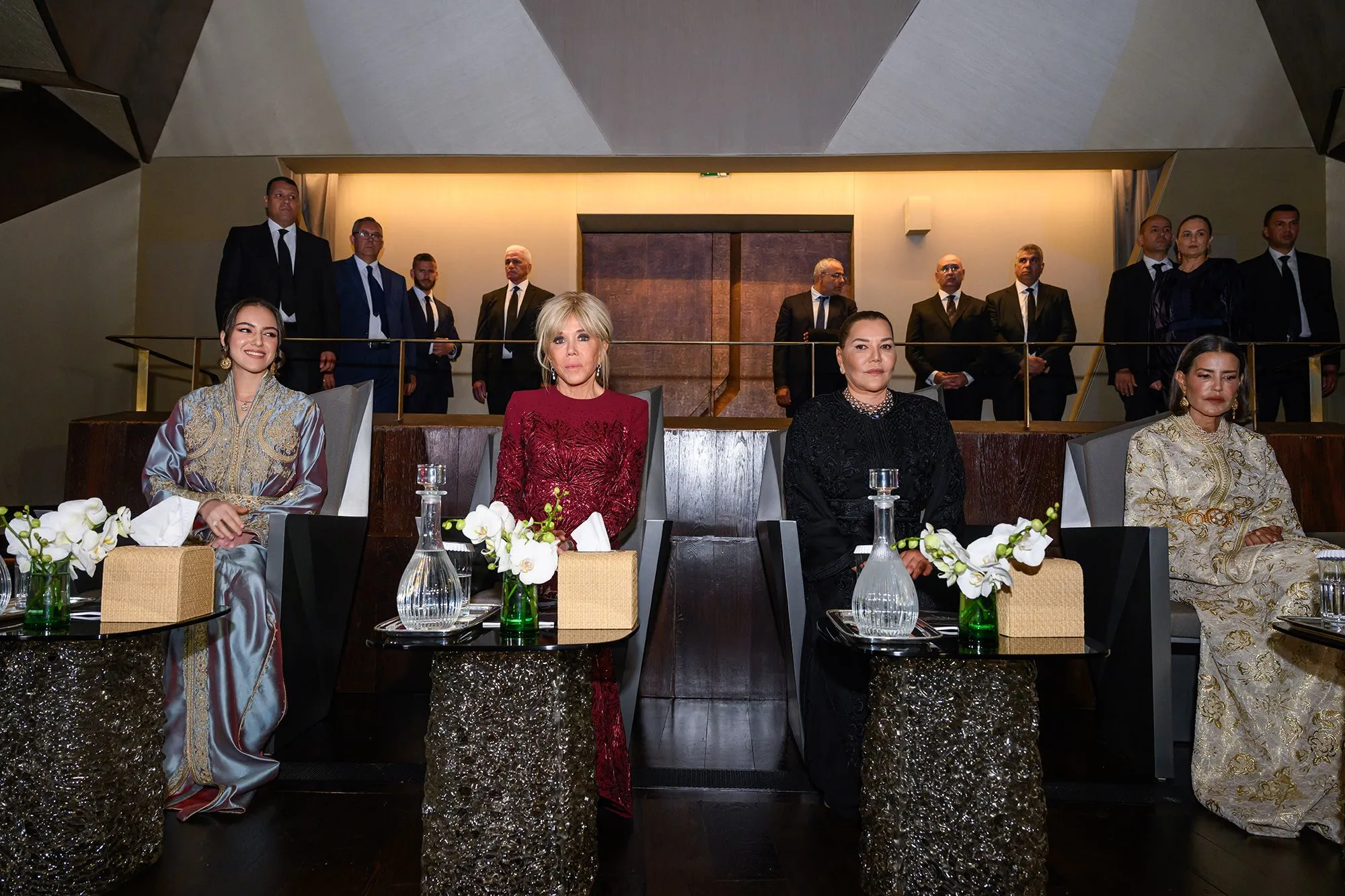 Princess Khadija of Morocco and Brigitte Macron: A Royal Encounter in Rabat