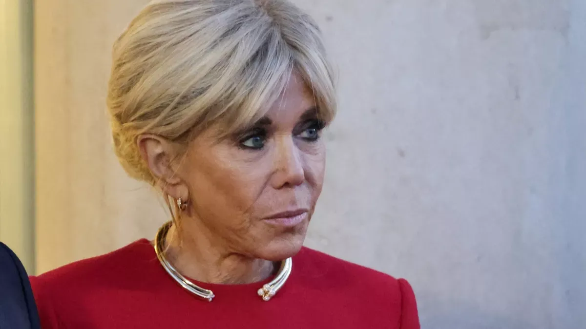 Brigitte Macron Dazzles in a Stunning Red Sequin Dress Alongside Royal Princesses in Morocco