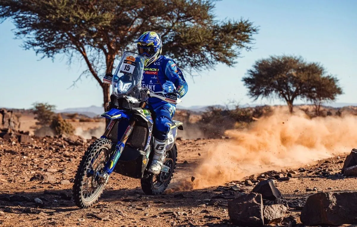Lorenzo Santolino Triumphs in Morocco, Overcoming Dakar Injury with Unmatched Victory