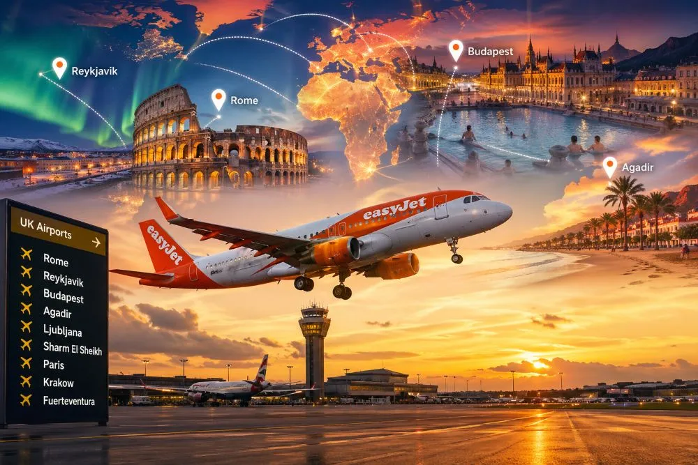 easyJet Expands Winter Routes: Discover New Destinations for 2026