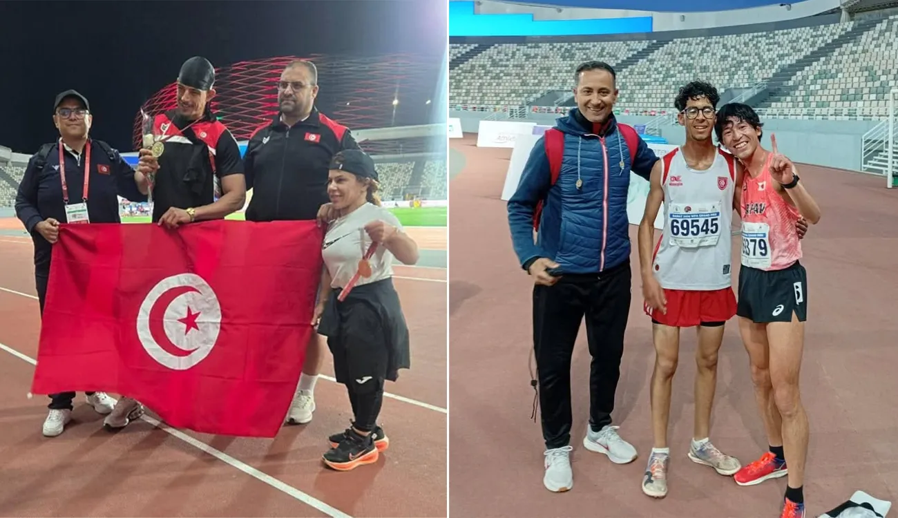 Tunisia Shines at Rabat Grand Prix with Eight Medals