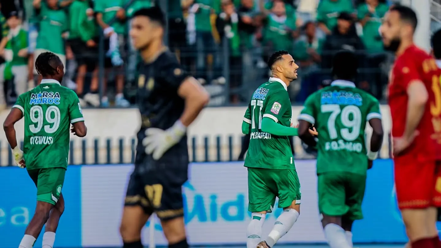 Raja Casablanca Dominates FUS Rabat with a 4-1 Victory in Botola Pro Inwi