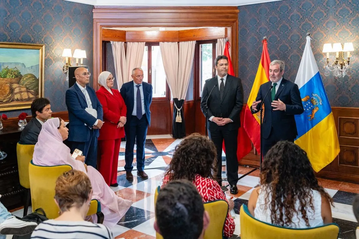 Canary Islands' Leader Endorses Spain's Stance on Western Sahara and Promotes Economic Collaboration