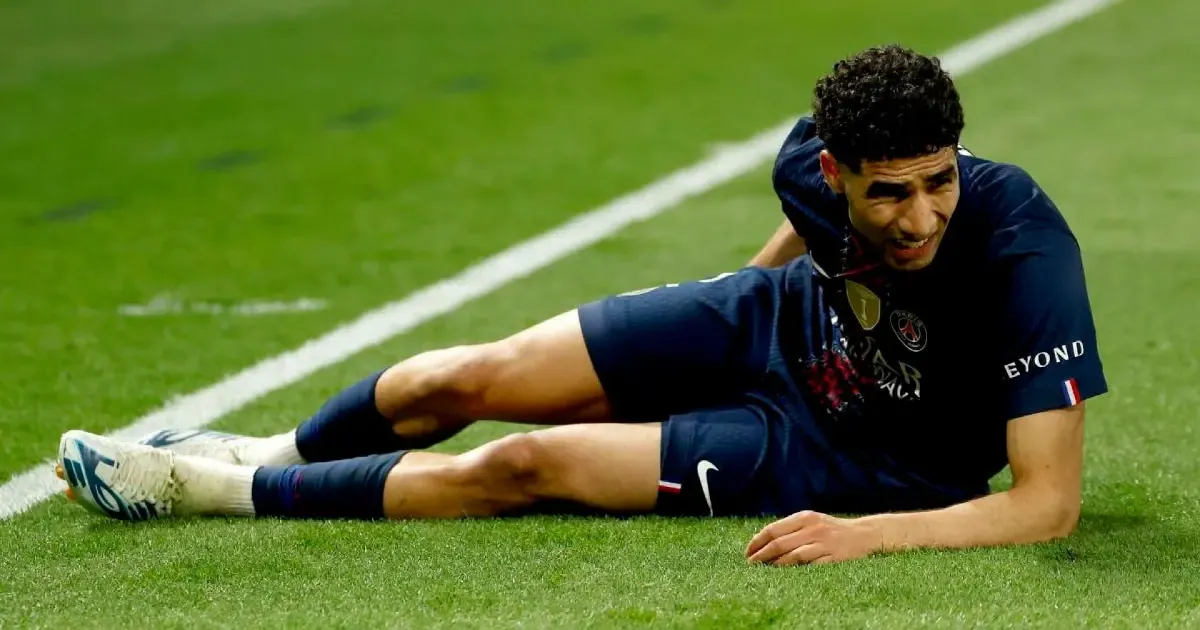 Achraf Hakimi to Miss Champions League Semifinal Against Bayern Munich Due to Injury