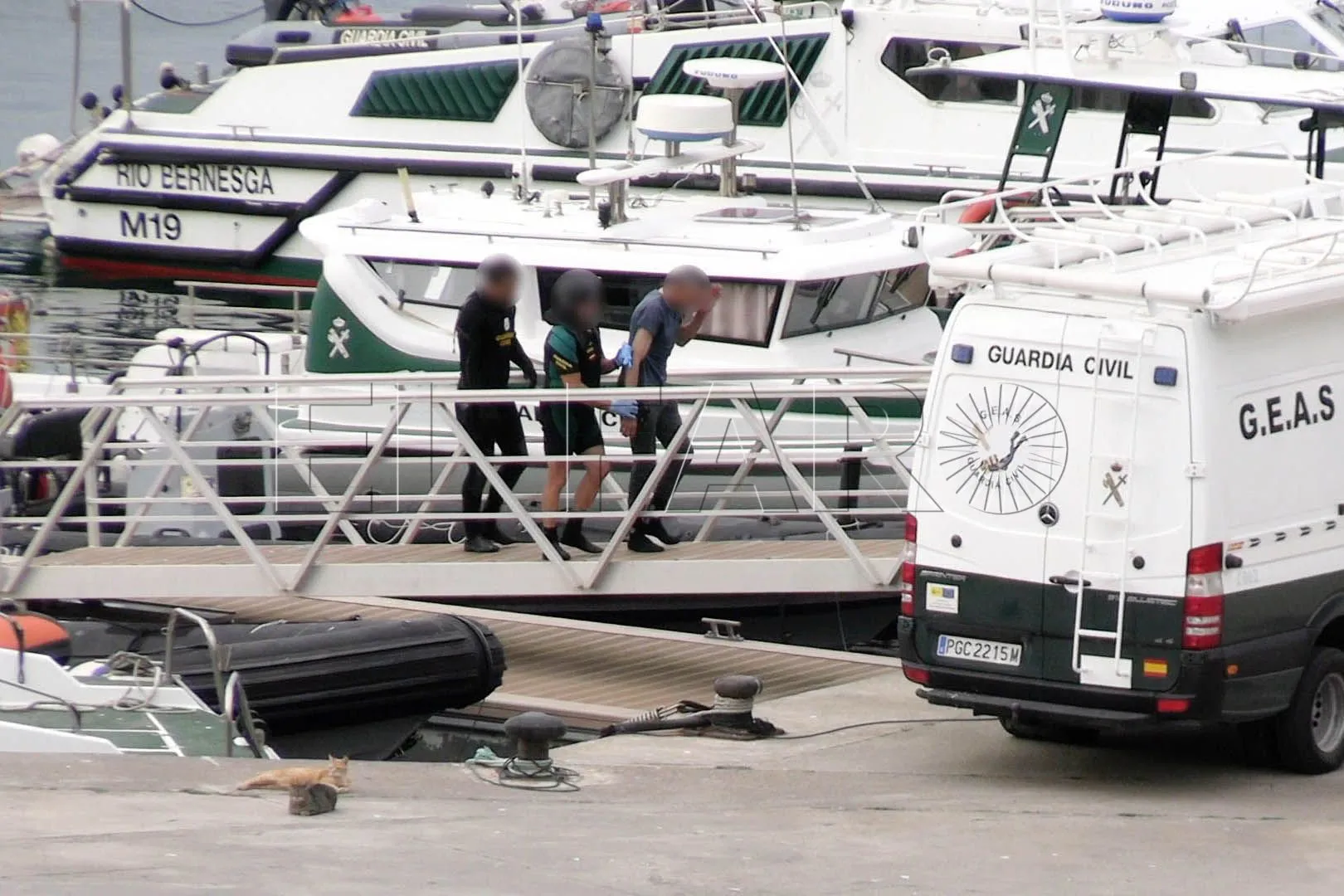 Civil Guard Apprehends Moroccan Fishermen During Immigrant Smuggling Attempt in Ceuta