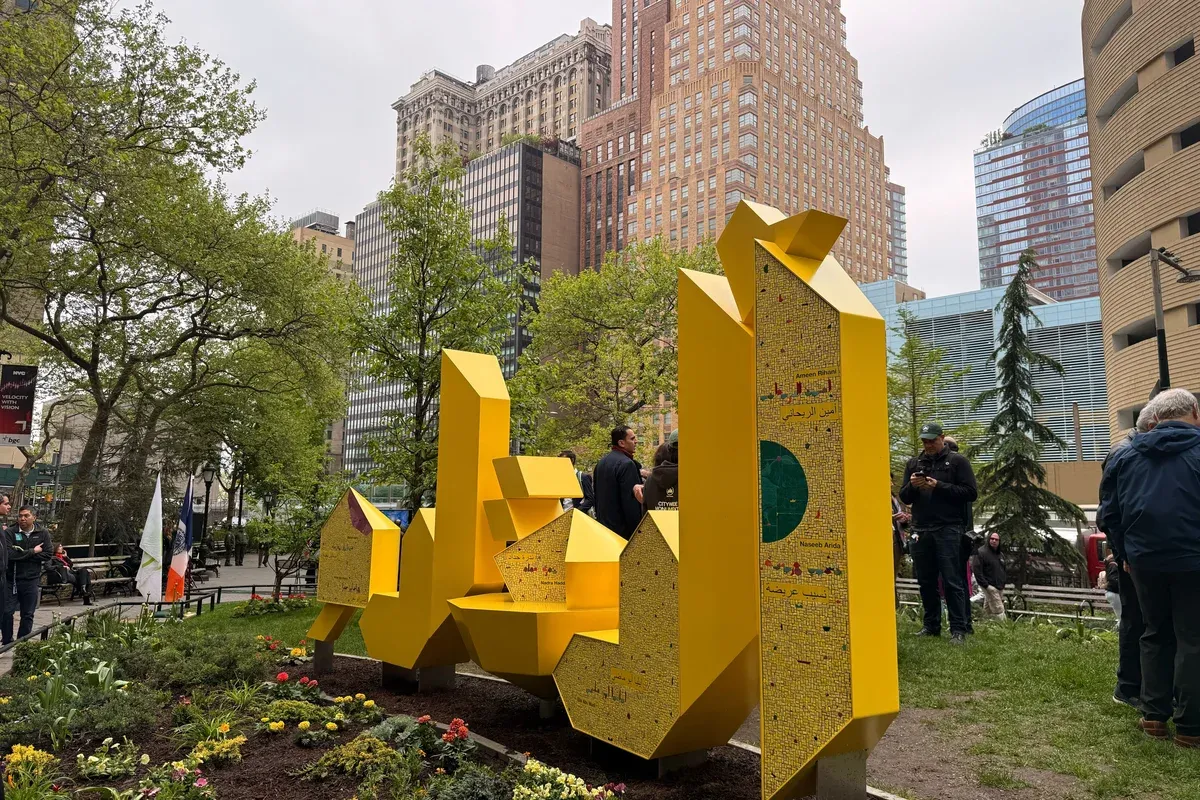 Celebrating Literary Heritage: New Monument Honors Lower Manhattan's Little Syria