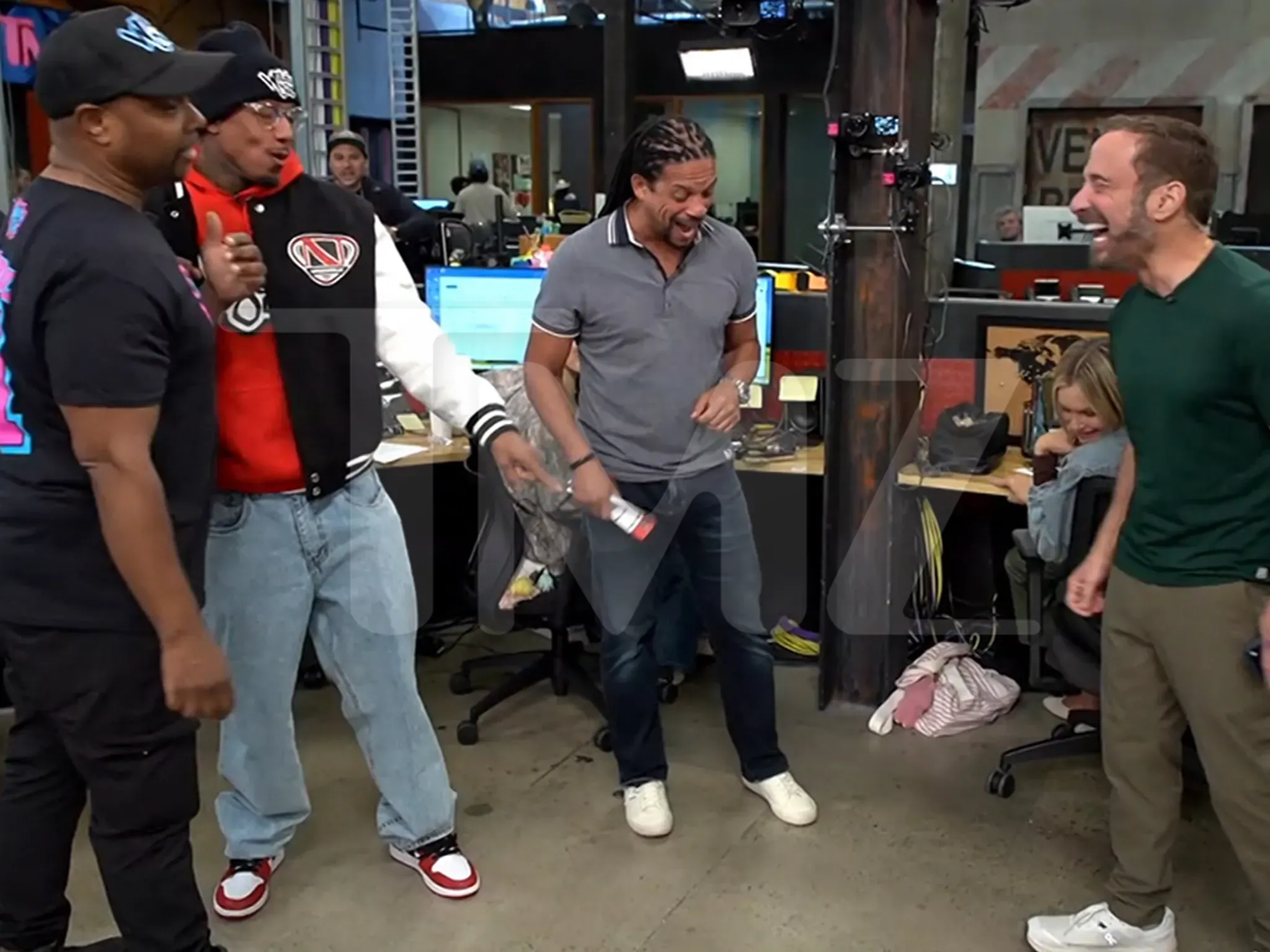 Nick Cannon Brings Laughter to TMZ with Hilarious Roast of Harvey Levin