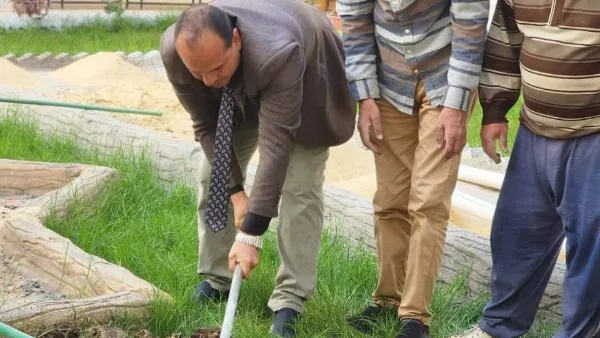 Celebrating Labor Day: Al-Azhar's Dean Takes Initiative to Upgrade College Garden