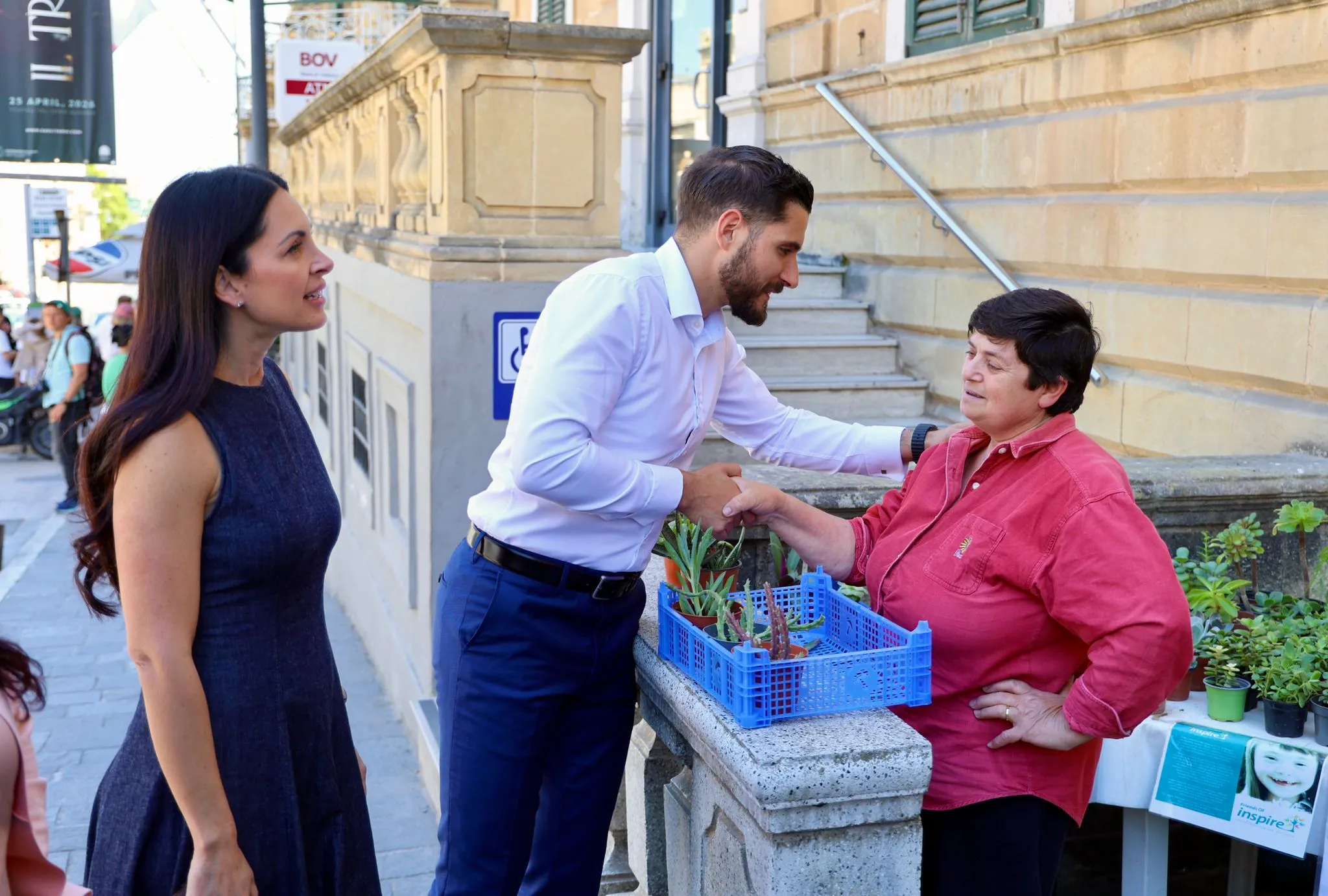 Nationalist Party Leader Engages with Communities in Rabat, Gozo