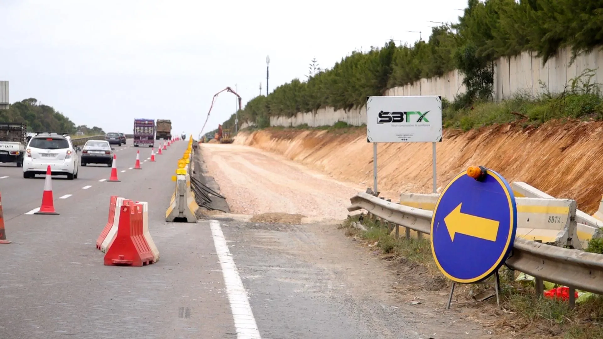 New Highway Exit Ramp in Harhoura Aims to Alleviate Traffic Congestion towards Témara Beach