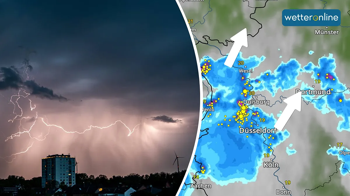 Severe Thunderstorms Disrupt Outdoor Plans in Western Germany