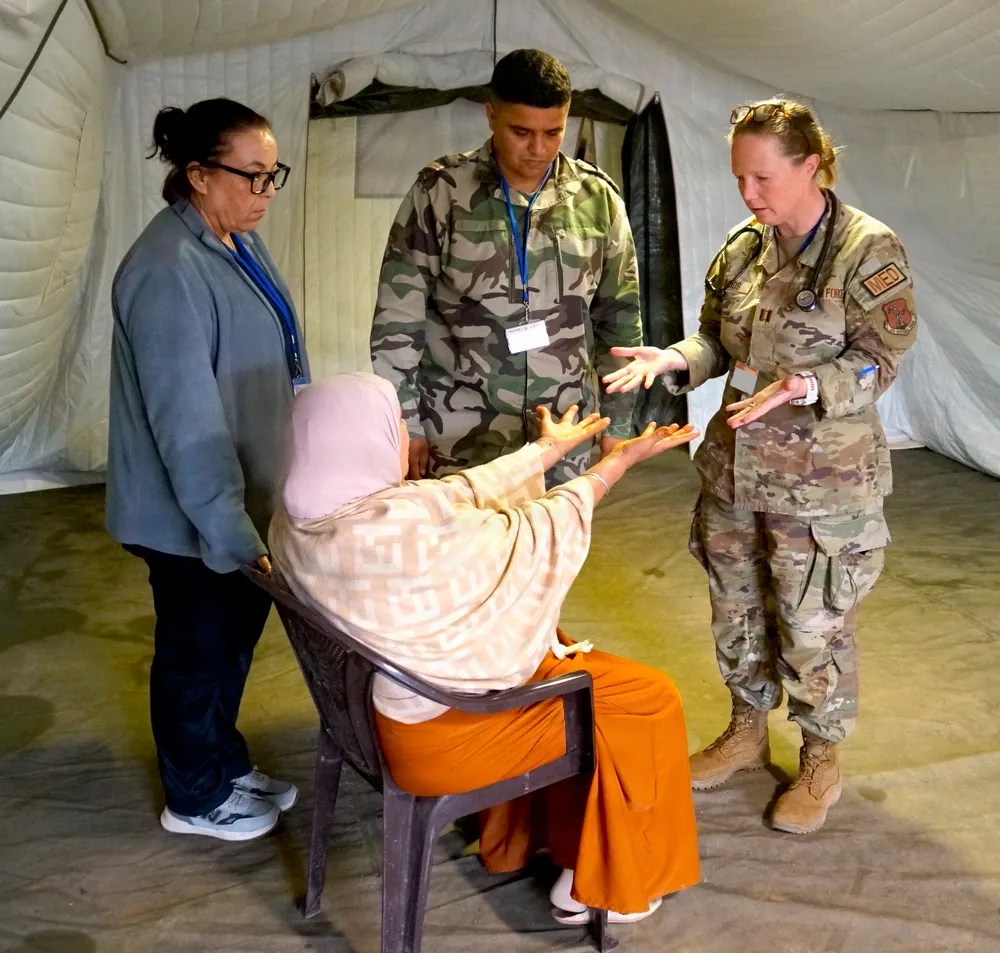 Strengthening Bonds: U.S. Air Force and Morocco Collaborate in Humanitarian Efforts