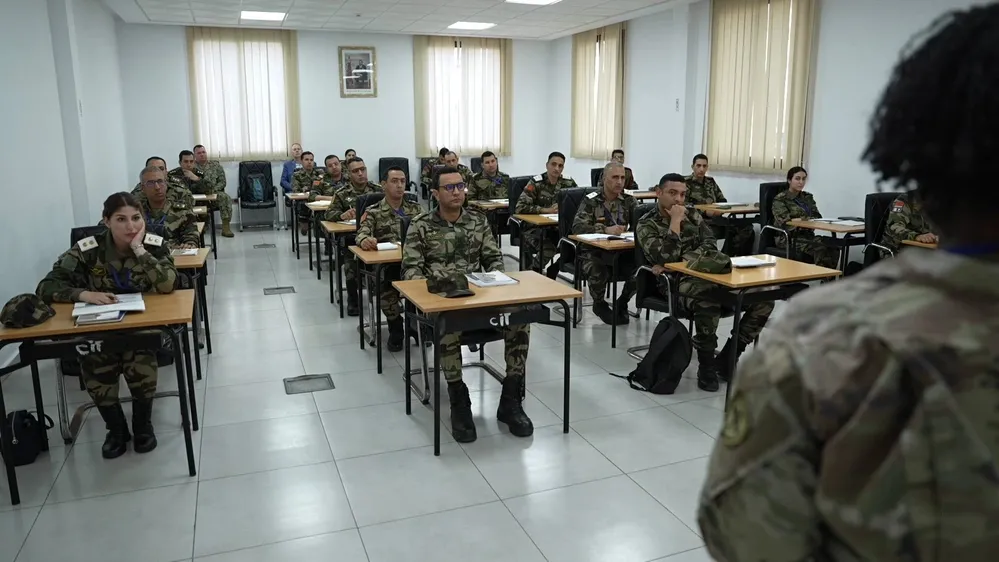Multinational Collaboration: US Service Members Engage in African Lion 26 Academics