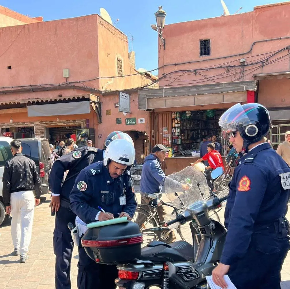 Security Operations Enhance Order in Marrakech's Historic Square