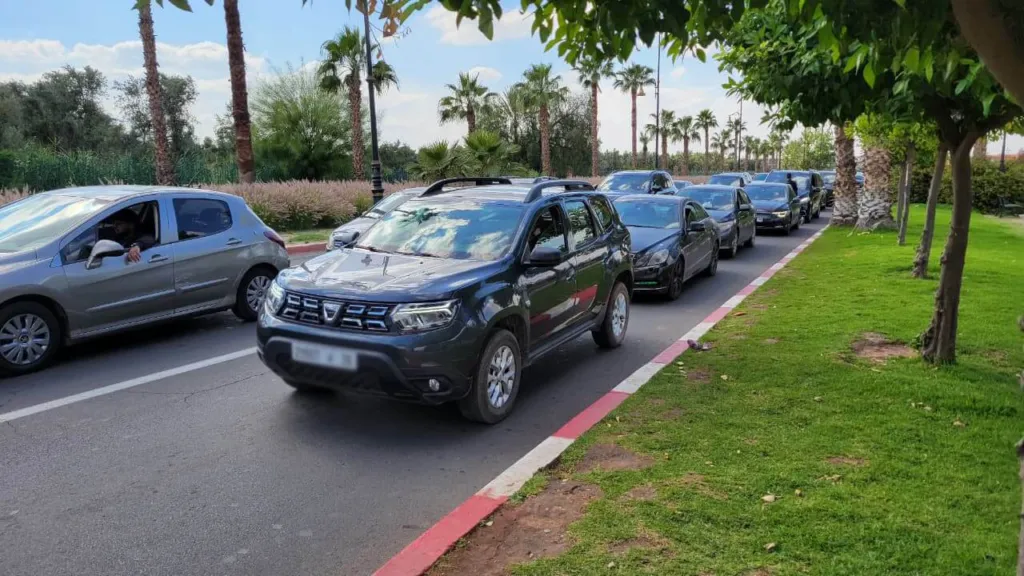 Unprecedented Traffic Congestion Hits Marrakech Amid Spring Break Rush