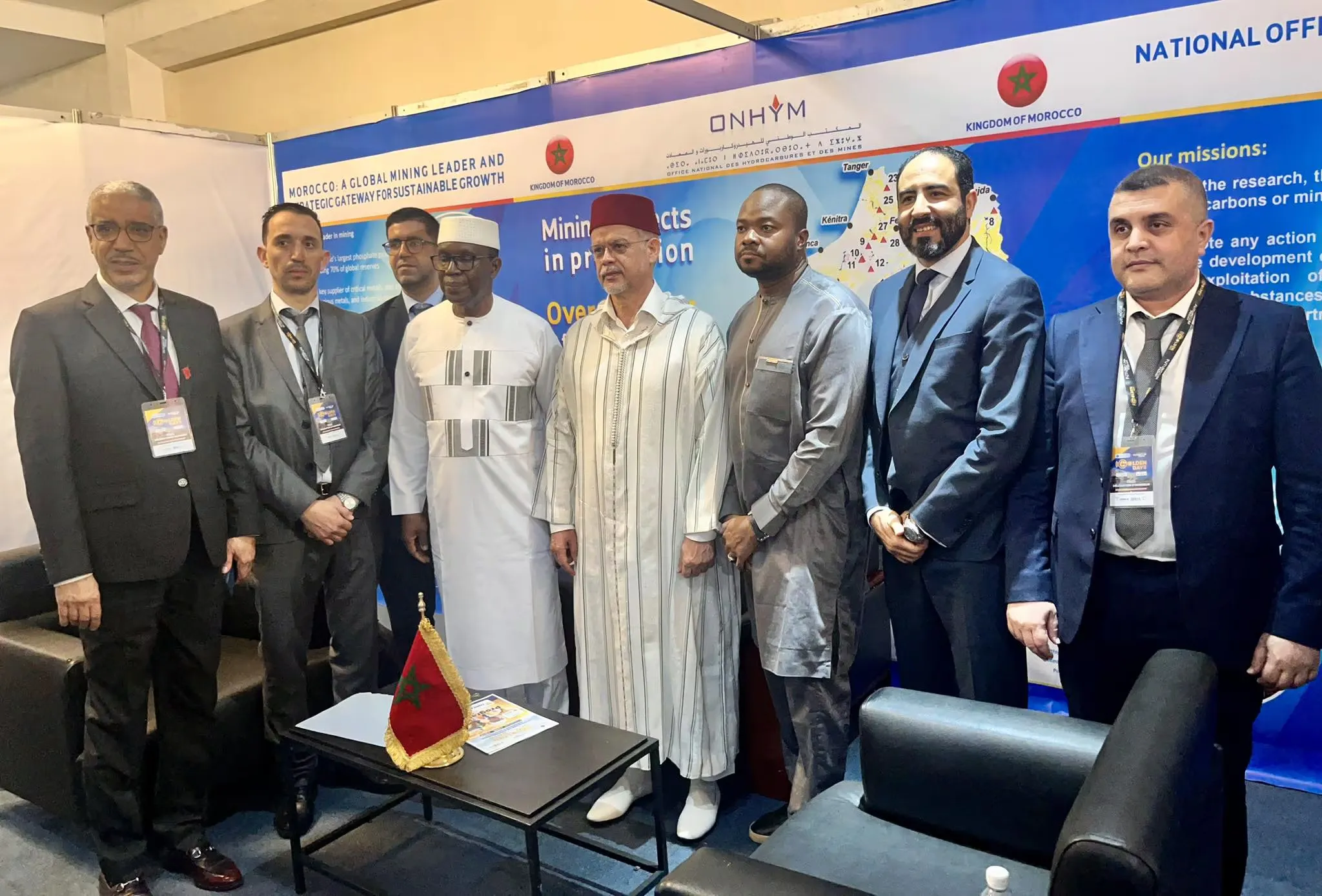 Morocco Shines as Guest of Honor at the 6th Golden Days in Mali: Expertise Unleashed for Underutilized Mining Resources