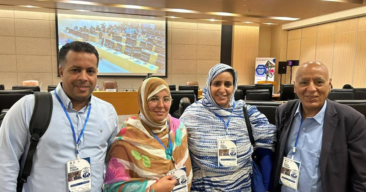 Sahrawi Delegation Highlights Human Rights Crisis in Western Sahara at NGO Forum