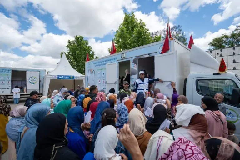 Mobile Medical Convoys Benefit Over 32,000 People in Fes-Meknes, Establishing a Mobile Hospital Model