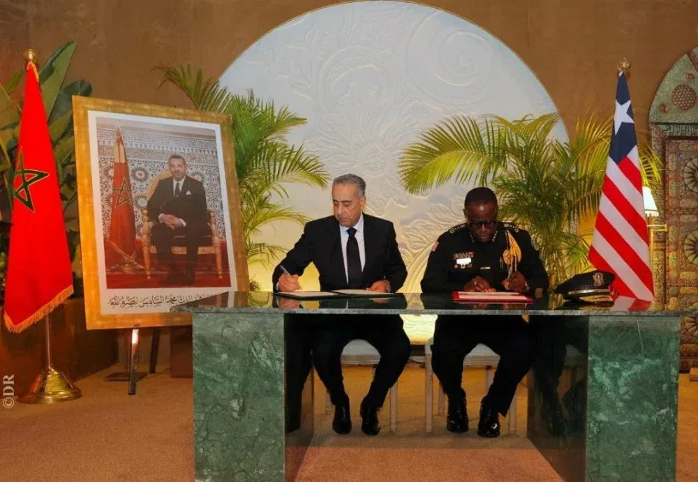 Strengthening Ties: Morocco and Liberia Sign Pioneering Security Cooperation Agreement