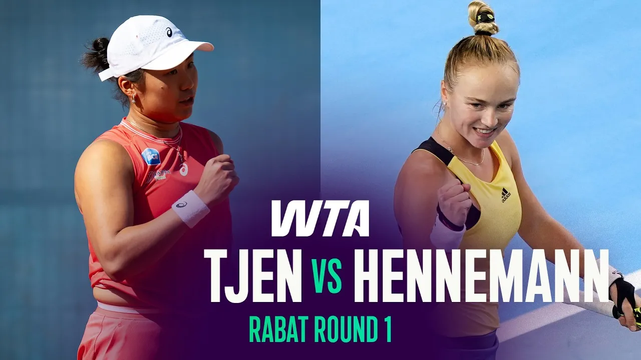 Janice Tjen vs. Caijsa Hennemann: Highlights of WTA Match in Rabat 2026