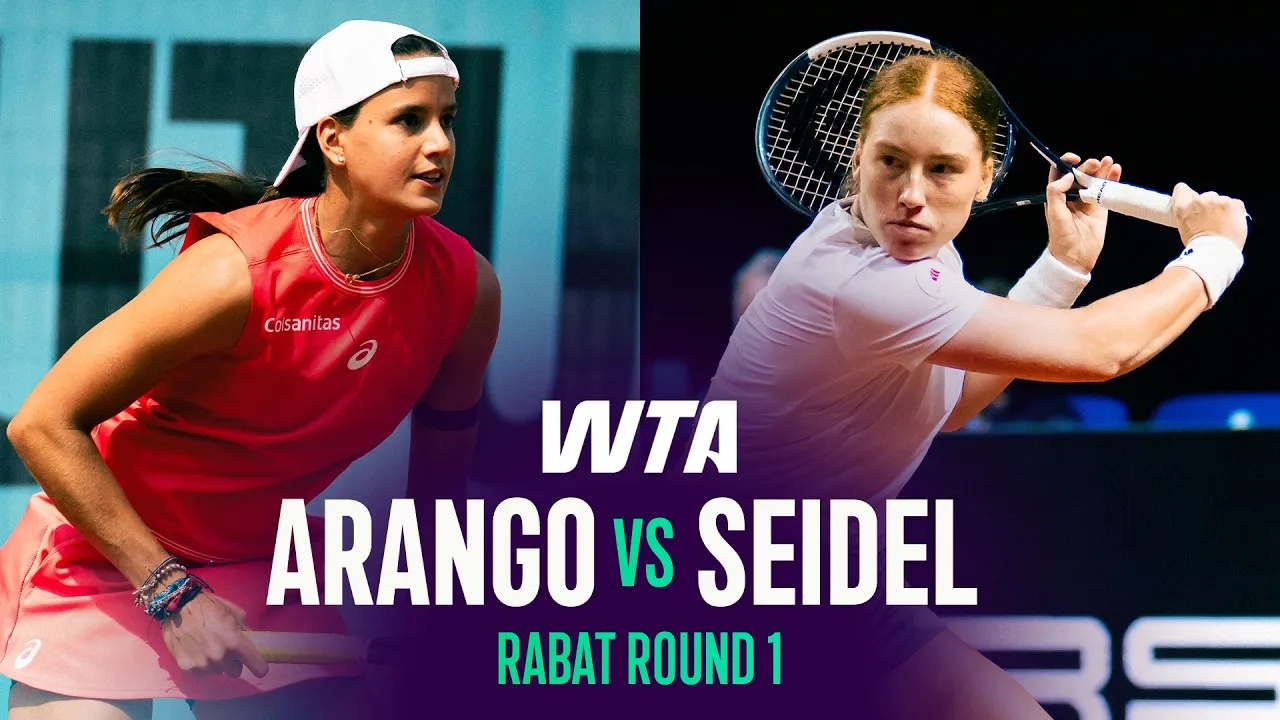 WTA Match Highlights: Emiliana Arango vs. Ella Seidel in Rabat 2026