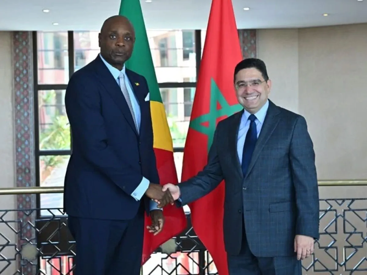 Strengthening Bilateral Cooperation: Morocco's Foreign Minister Meets with Congolese Counterpart