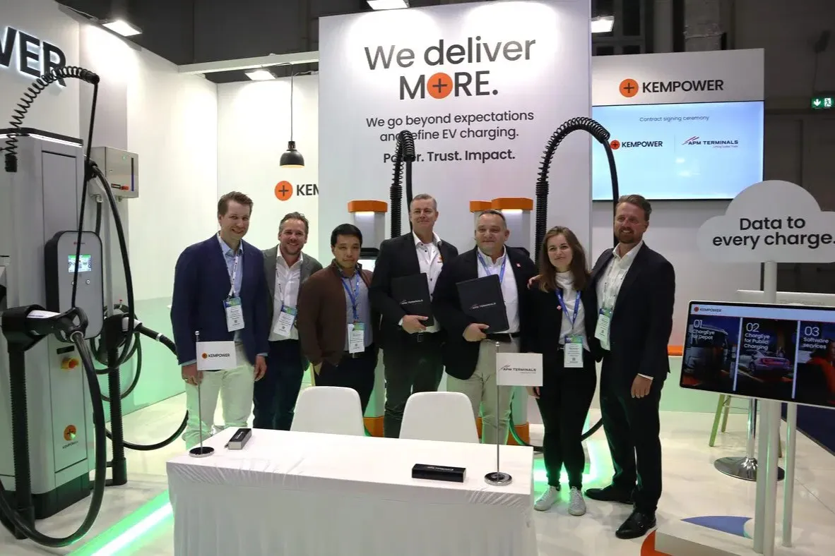 Kempower Partners with APM Terminals to Electrify Port Operations Globally