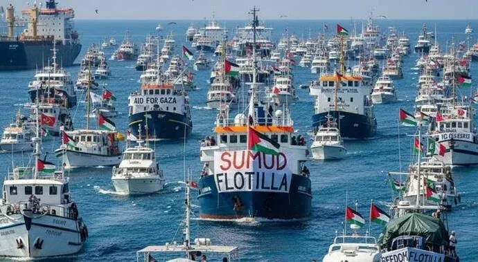 Global Sumud Flotilla Activists Launch Hunger Strike in Protest Against Israeli Detention