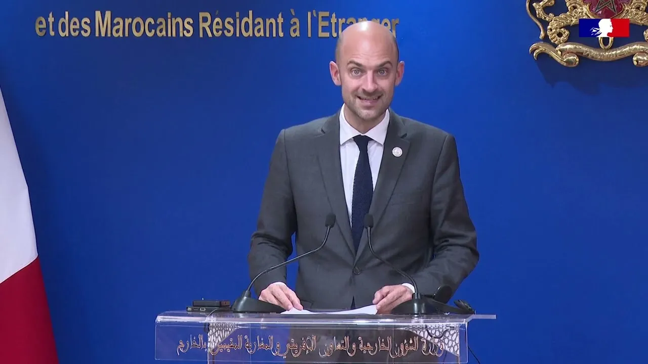 Jean-Noël Barrot's Diplomatic Mission to Rabat: Insights from the Press Conference