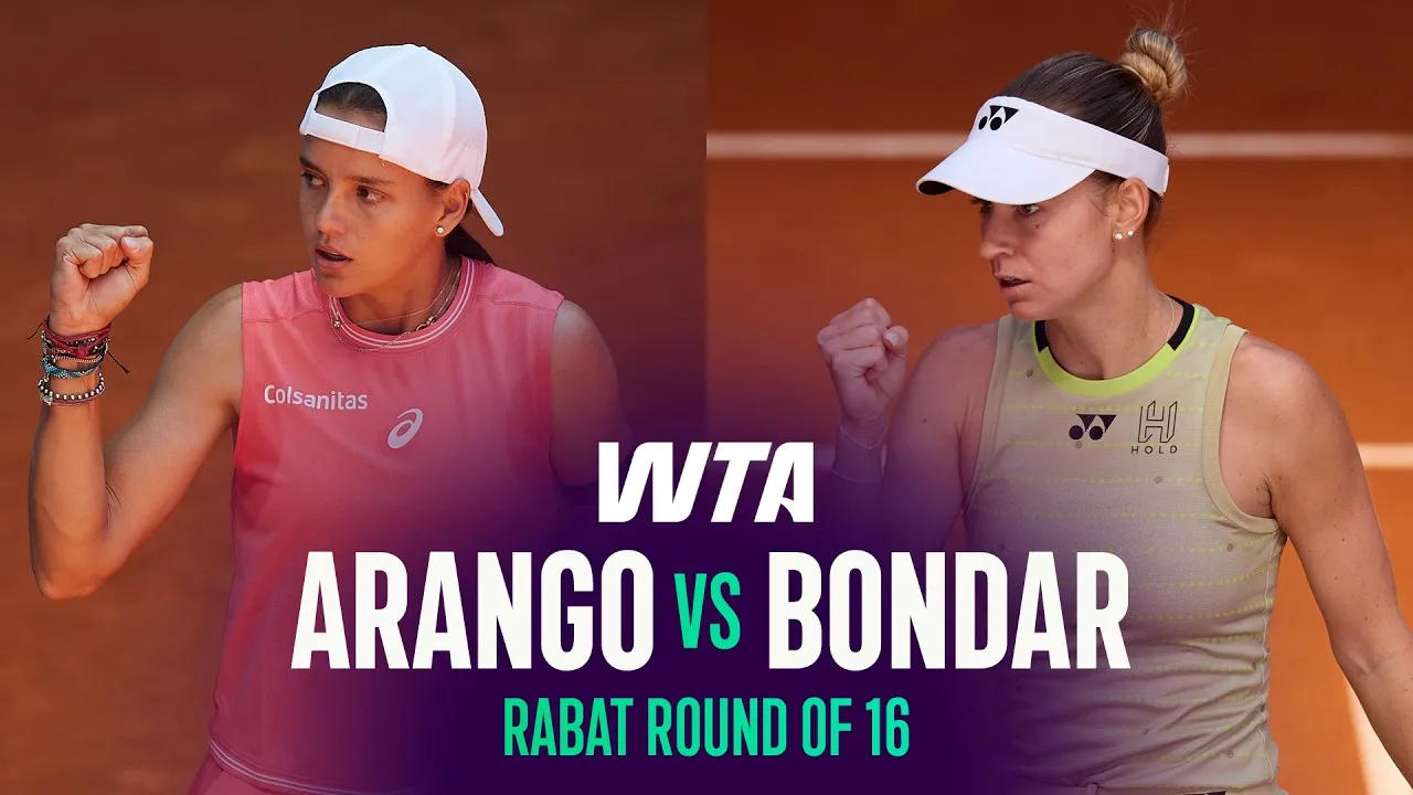 Emiliana Arango Triumphs Over Anna Bondar in 2026 Rabat Round of 16
