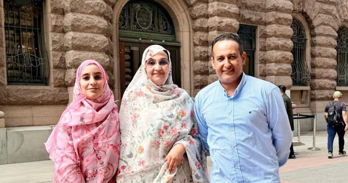 Aminatou Haidar Advocates for Sahrawi Rights in Stockholm