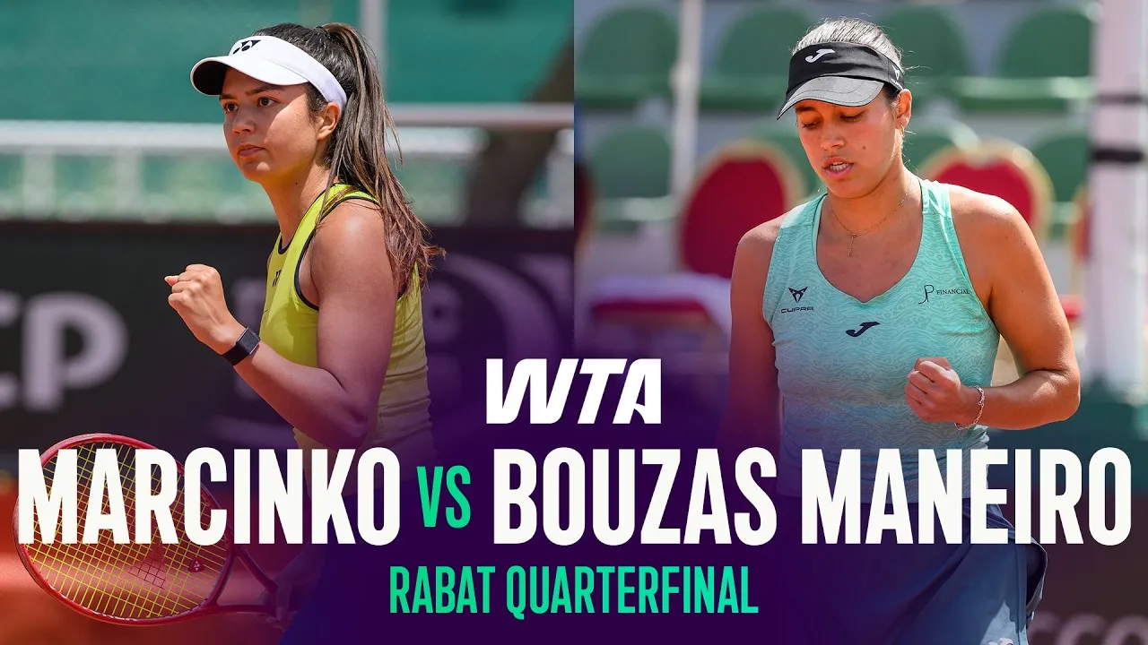 Petra Marcinko vs. Jessica Bouzas Maneiro: Highlights from the 2026 Rabat Quarterfinal