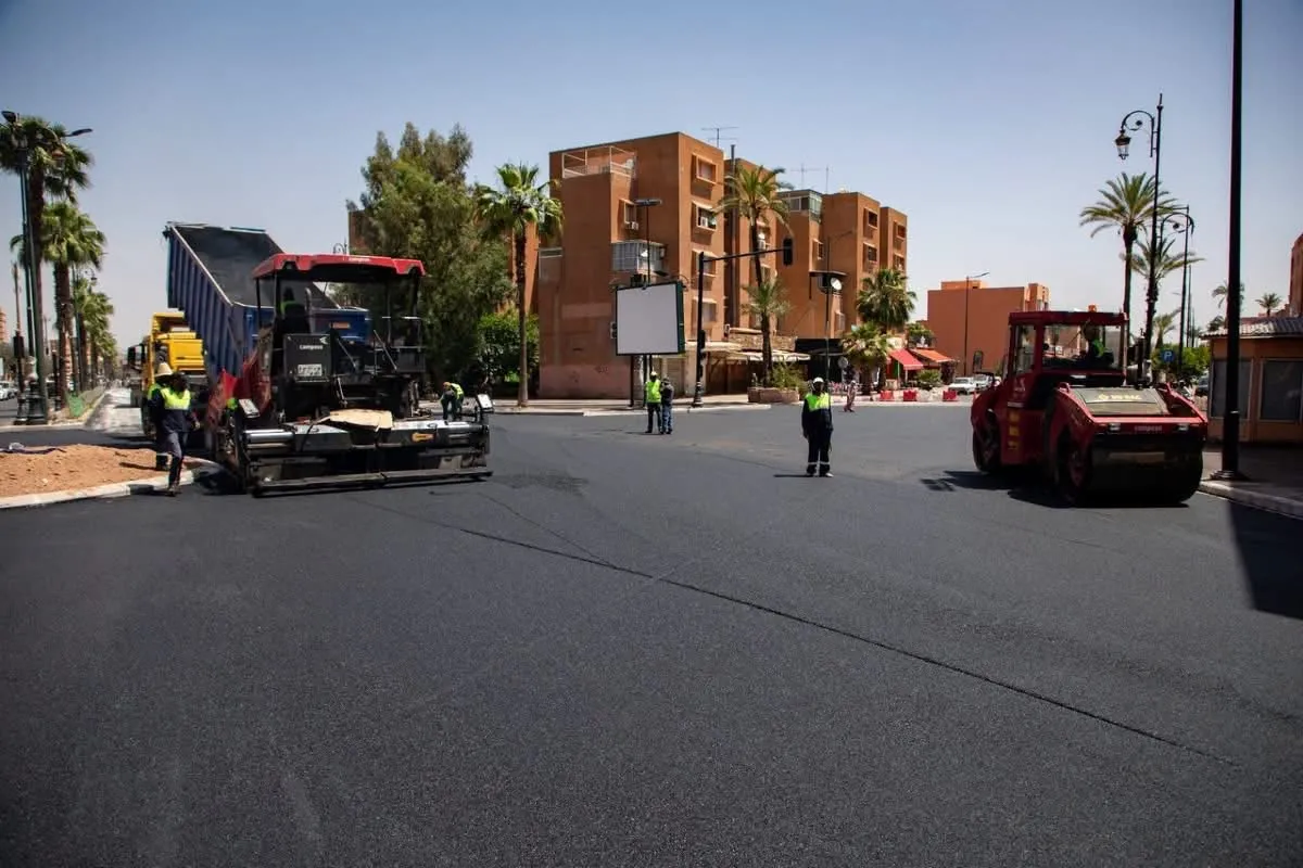 Marrakech Enhances Infrastructure with Road Renovation Project