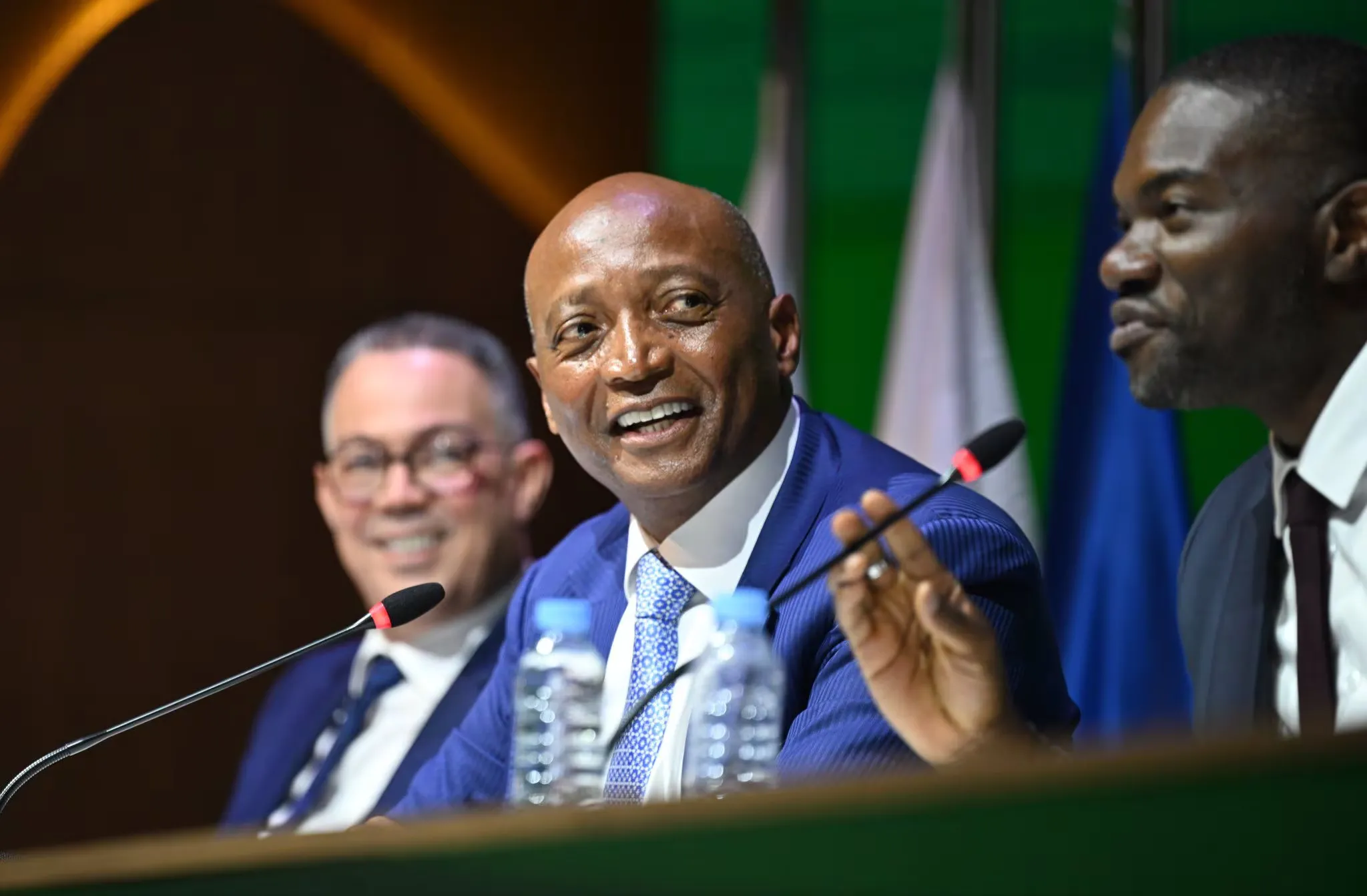 Patrice Motsepe Arrives in Rabat for AS FAR vs. Mamelodi Sundowns Final