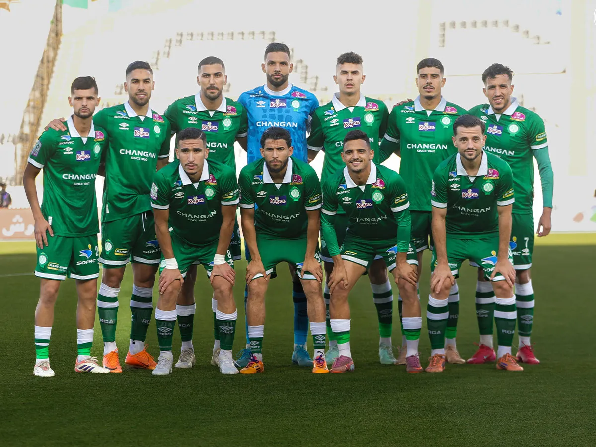 Raja Casablanca Claims Top Spot in Moroccan League with Victory Over Olympic Dcheira