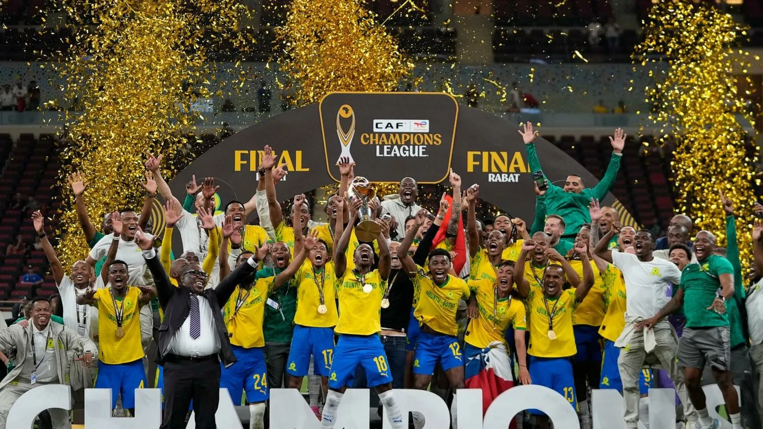 Mamelodi Sundowns Clinch Second African Champions League Title with 2-1 Aggregate Victory Over FAR Rabat