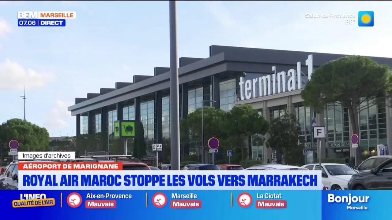 Royal Air Maroc Suspends Flights Between Marseille and Marrakech Amid Rising Fuel Prices