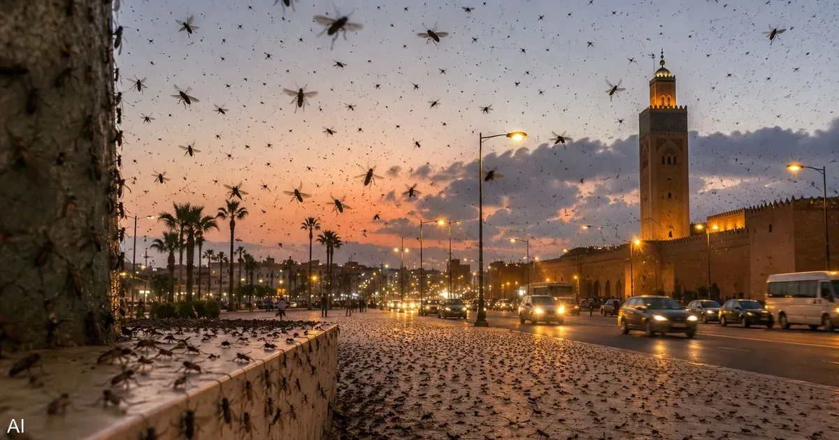 Insect Infestation Sweeps Moroccan Cities: Expert Reveals Causes