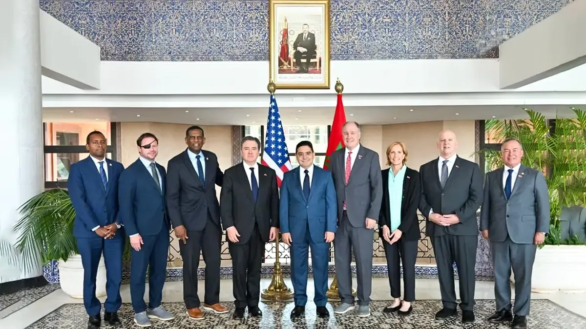 U.S. Congress Member Reaffirms Support for Morocco's Autonomy Plan During Diplomatic Visit