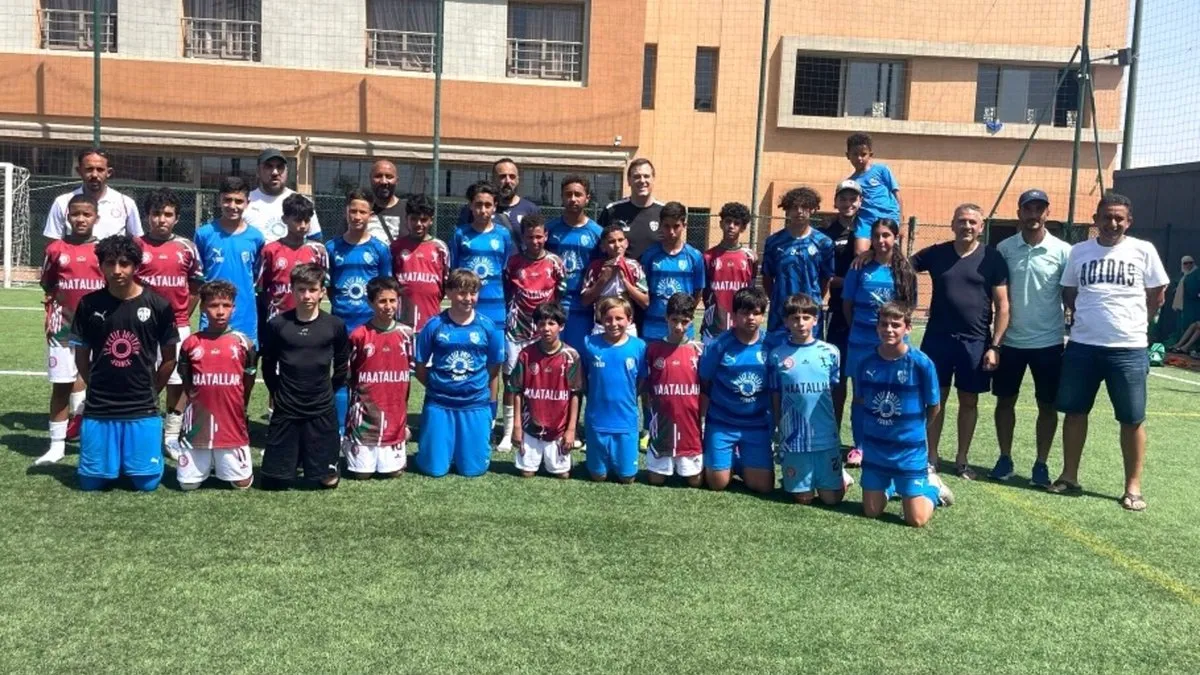 An Unforgettable Experience for Young Football Players in Marrakech