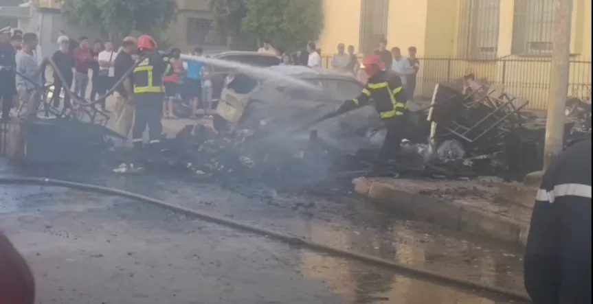 Devastating Fire at Lyrak Market in Taza: Residents Left in Fear