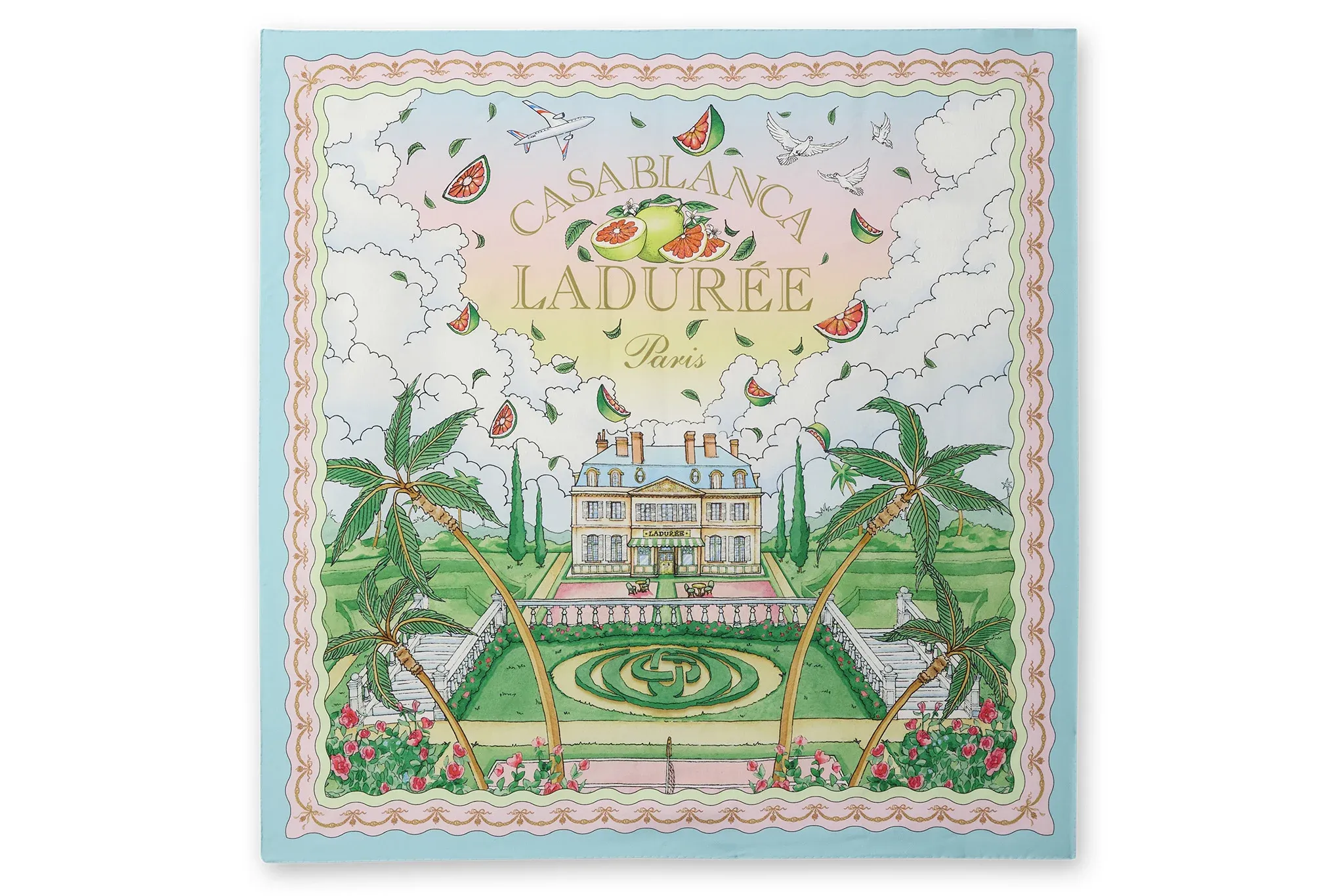 Sweet Summer Collaboration: Casablanca and Ladurée Unveil Exclusive Collection