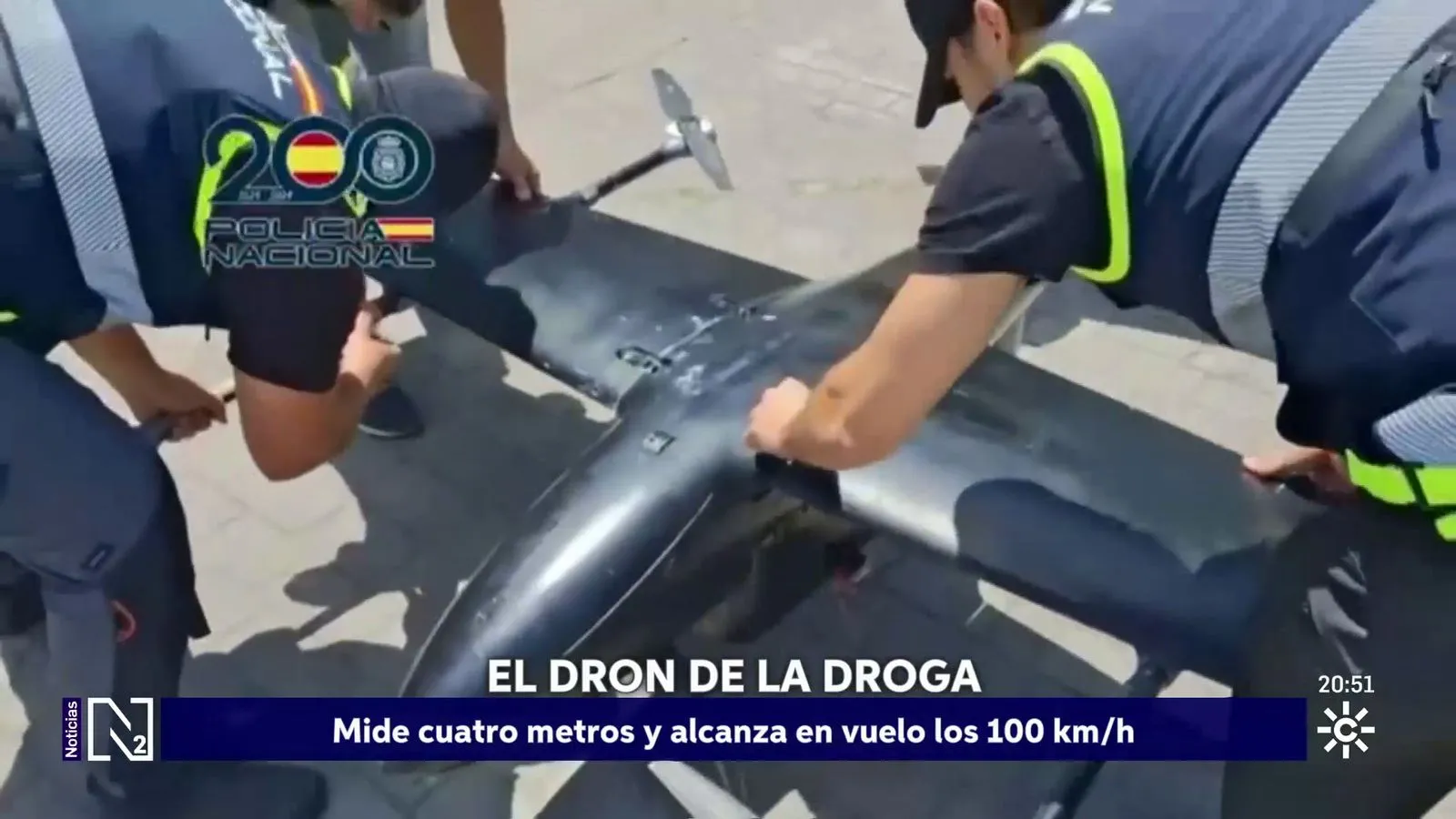Crackdown on Drug Trafficking: Spanish Police Uncover Drone Operation Smuggling Narcotics