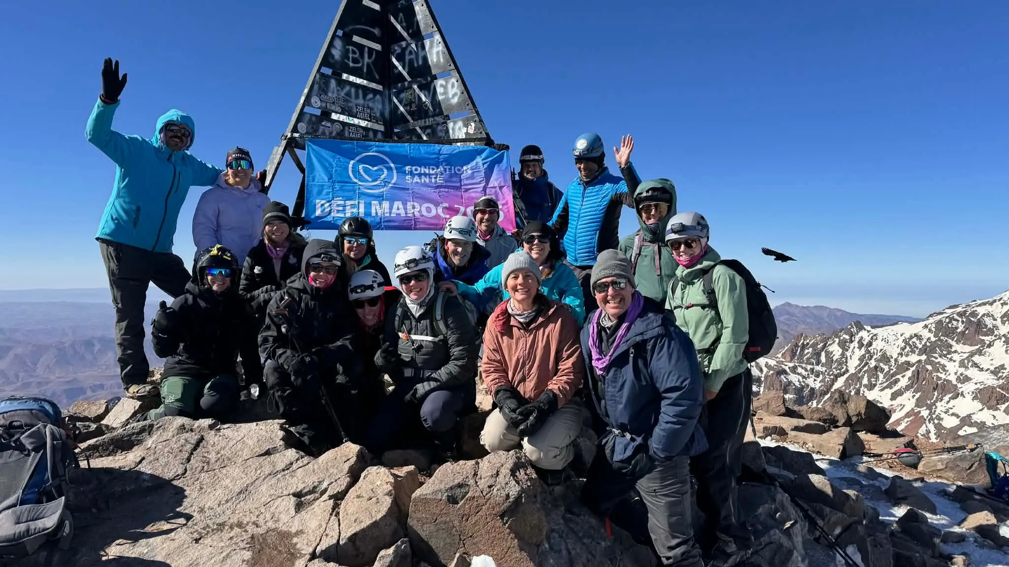 Participants Conquer Mount Toubkal, Raising $170,000 for Healthcare in Haut-Richelieu