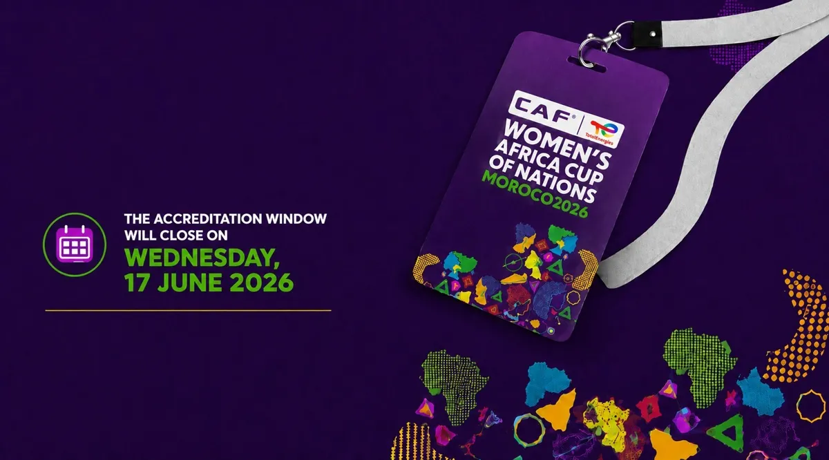 Media Accreditation Now Open for TotalEnergies CAF Women’s Africa Cup of Nations 2026 in Morocco